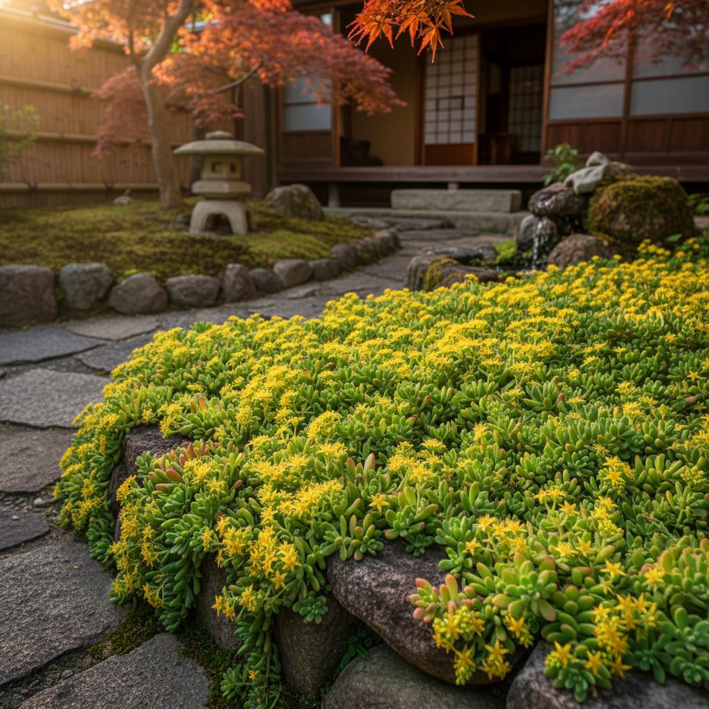 Japanischer Mauerpfeffer (Sedum japonicum)