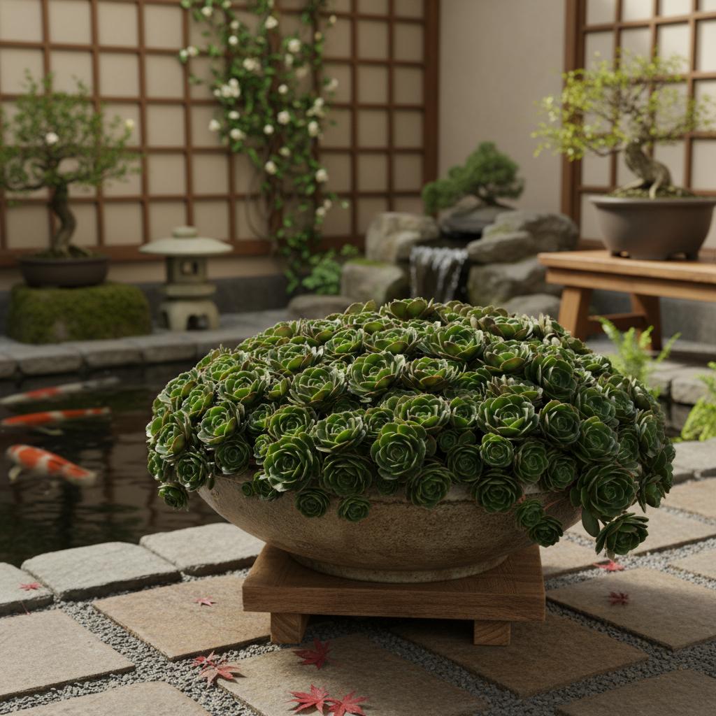 Makino-Sedum 'Tundra Tornado' (Sedum makinoi 'Tundra Tornado')