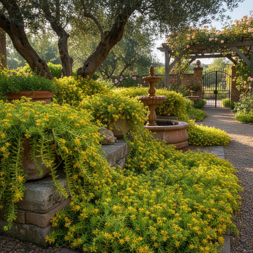 Mexikanisches Mauerpfeffer (Sedum mexicanum)
