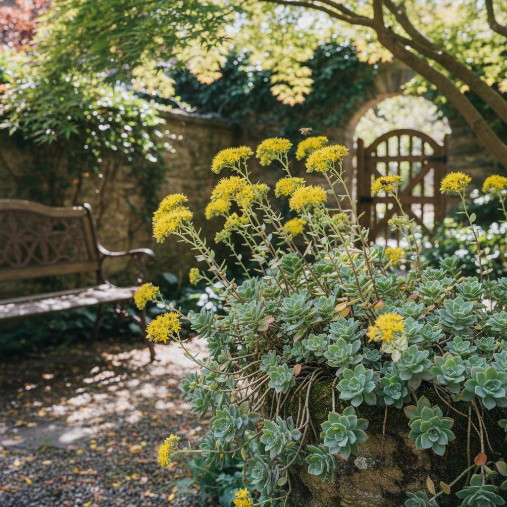 Spathulafetthenne (Sedum spathulifolium)