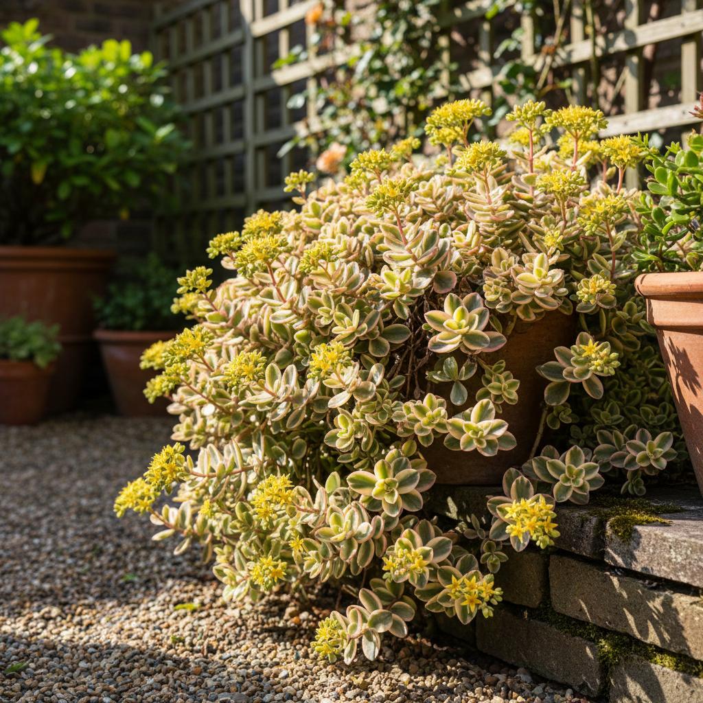 Takeshima-Fetthenne 'Atlantis' (Sedum takesimense 'Atlantis')