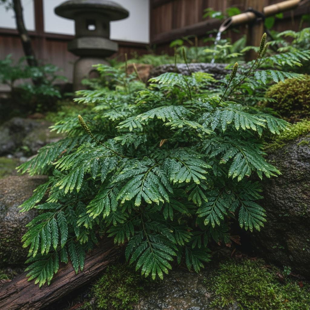 Selaginelle (Sprossfarn) (Selaginella anceps)