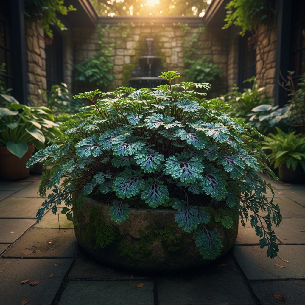 Schöner Bärlappfarn (Selaginella pulcherrima)