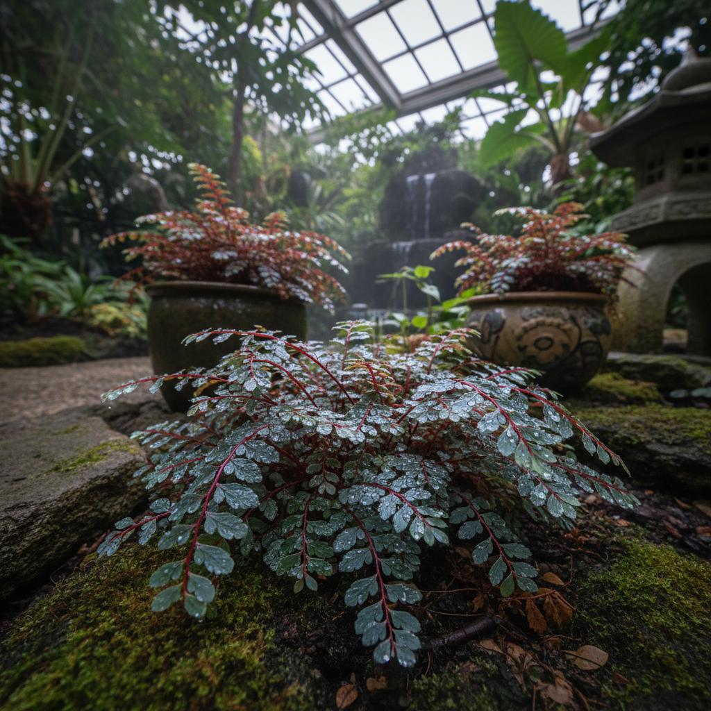 Blutroter Bärlappfarn (Selaginella haematodes)