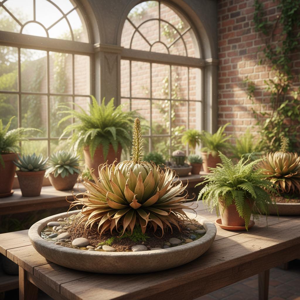 Wiederbelebungspflanze (Selaginella lepidophylla)