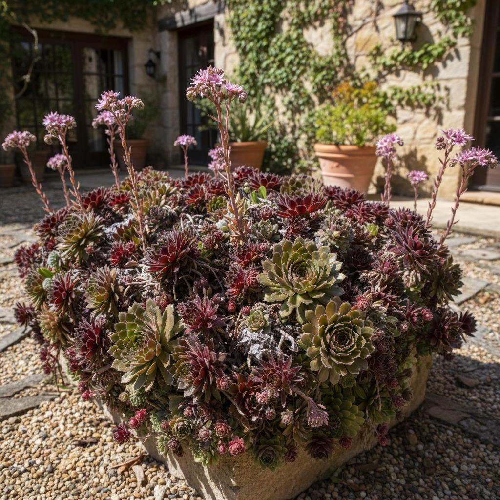Hauswurz (Sempervivum tectorum)