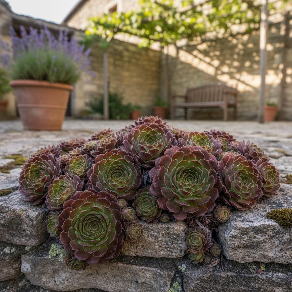 屋頂長生花 (Sempervivum tectorum)