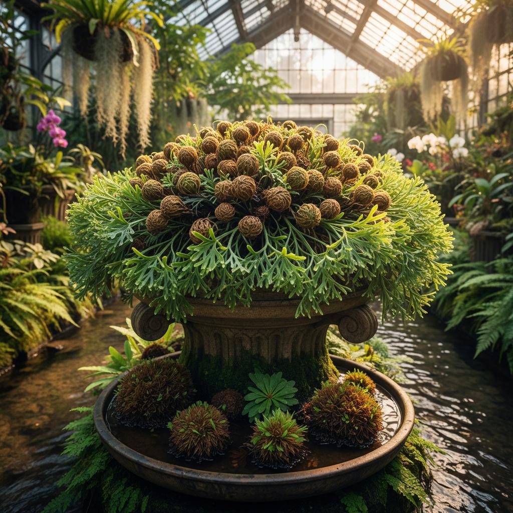 Resurrektionsfarn (Selaginella tamariscina)