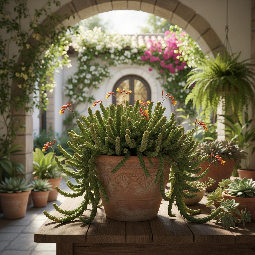 Pfeifen-Senecio (Senecio stapeliiformis)