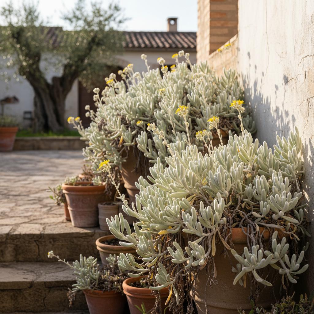 Wolliger Senecio (Senecio haworthii)