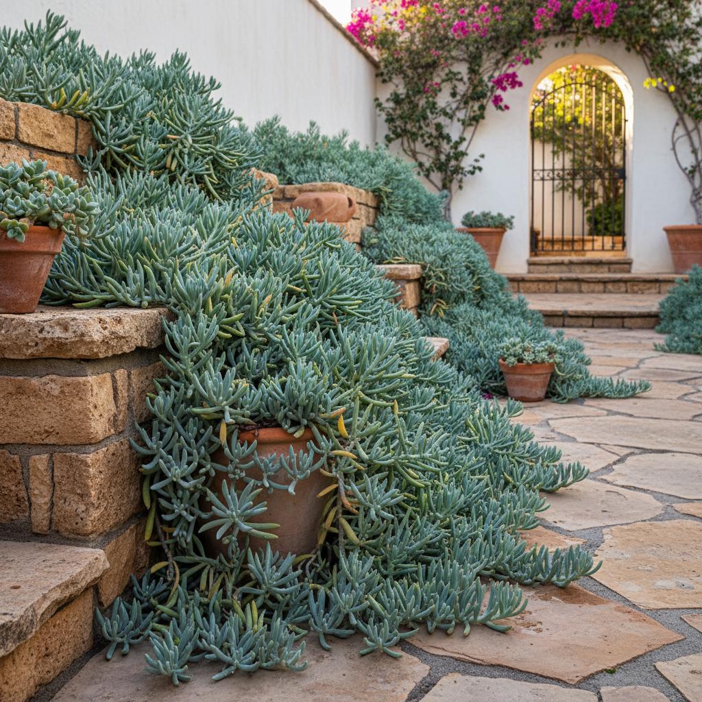 Blaue Kreidestäbchen (Senecio serpens)