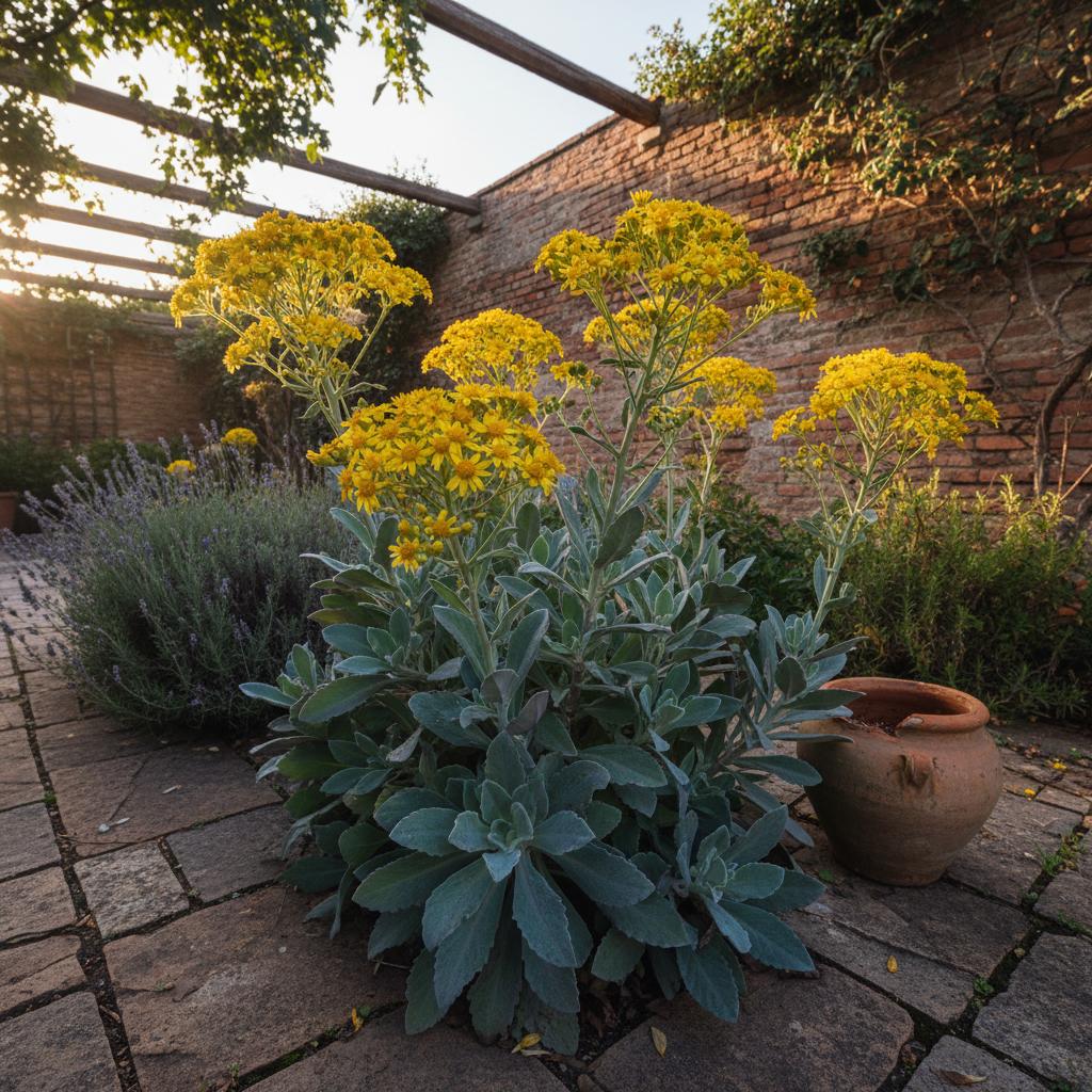 Grauer Senecio (Senecio lividus)