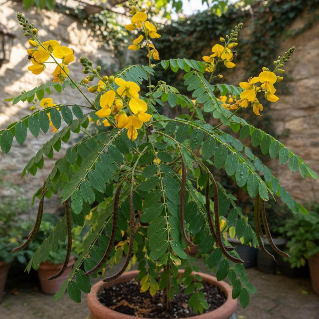 Stumpfblättrige Senna (Senna obtusifolia)