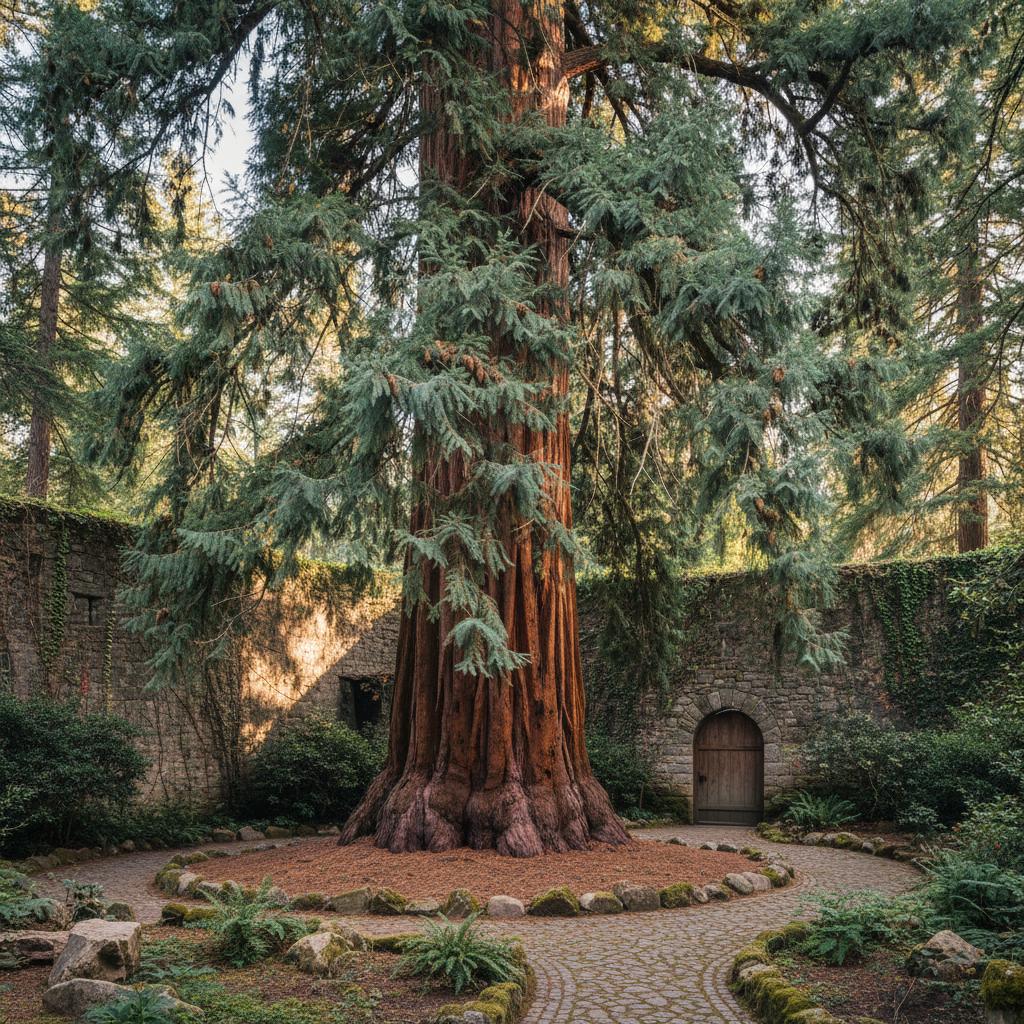 Riesenmammutbaum (Sequoiadendron giganteum)