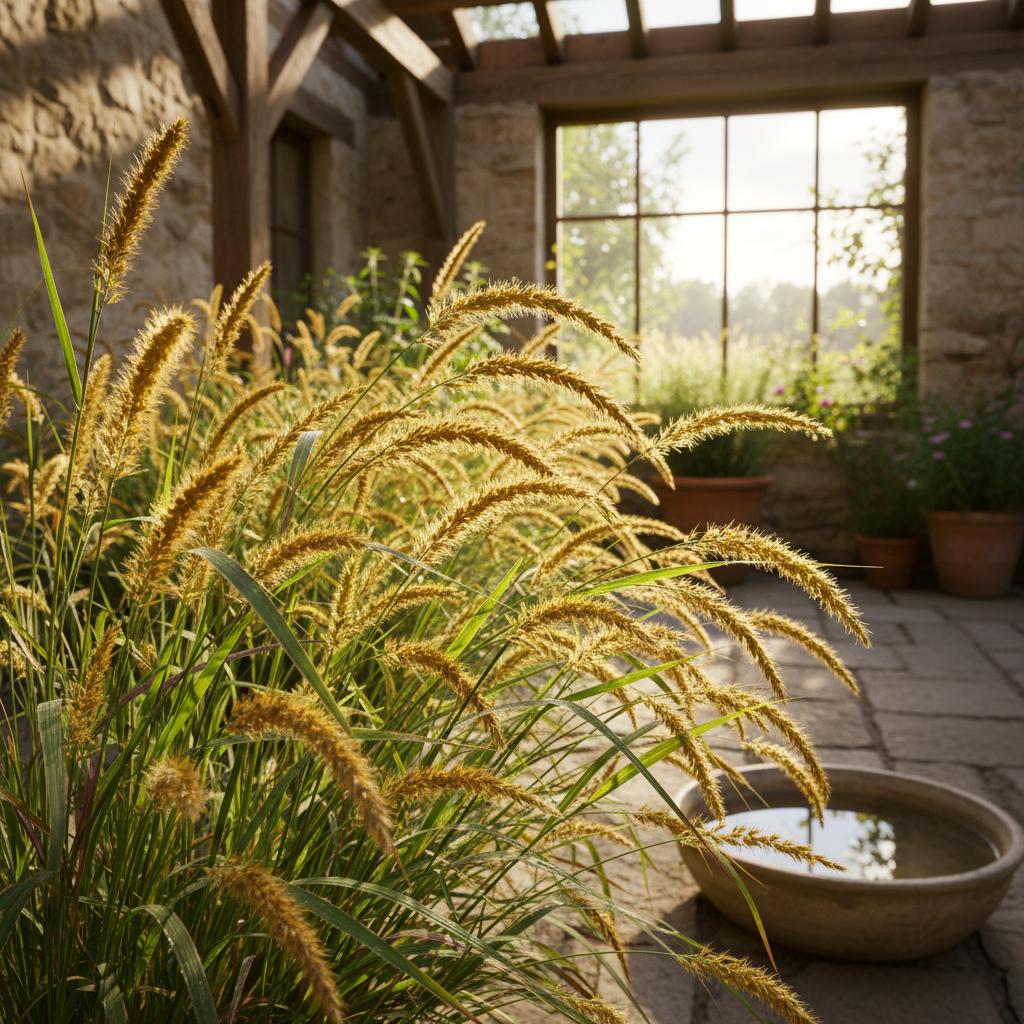 Kleine Borstenhirse (Setaria pumila)