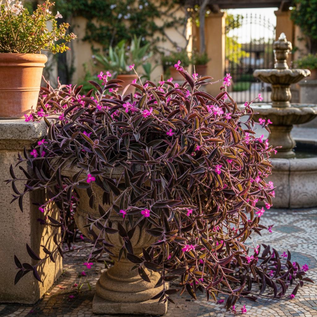 Purpurtradeskantie (Tradescantia pallida)