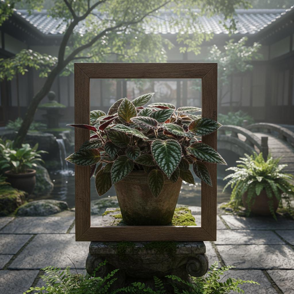 Braunblättrige Siderasis (Siderasis fuscata)