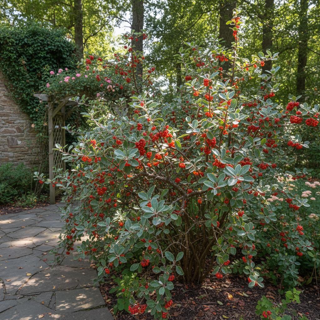 Kanadische Büffelbeere (Shepherdia canadensis)