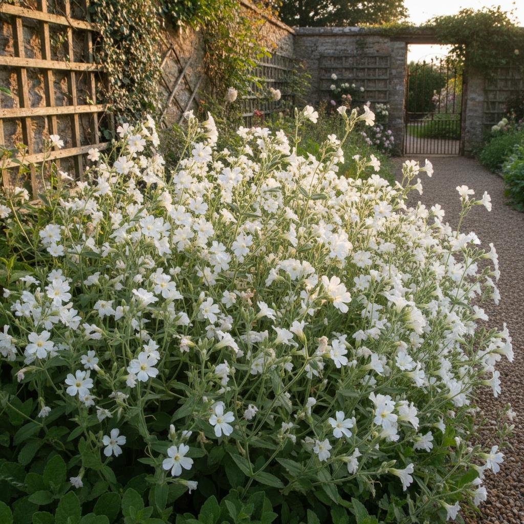Campion bianco (Silene bianca) (Silene latifolia)