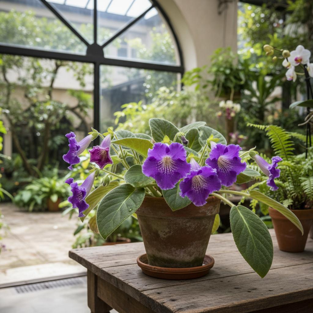 Gloxinie (Sinningia speciosa)