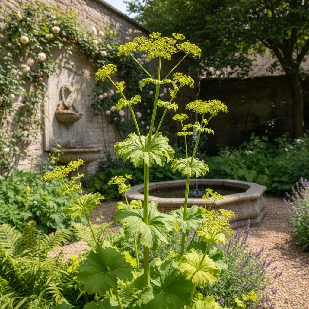 Durchwachsener Meerkohl (Smyrnium perfoliatum)