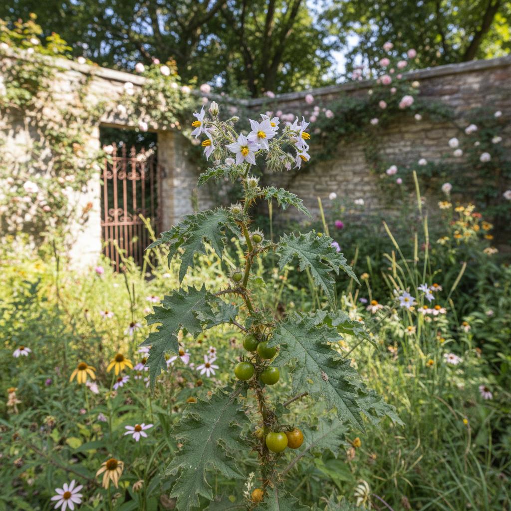 Carolinischer Pferdistichel-Nachtschatten (Solanum carolinense)