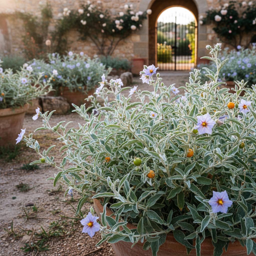 Silberblatt-Nachtschatten (Solanum elaeagnifolium)