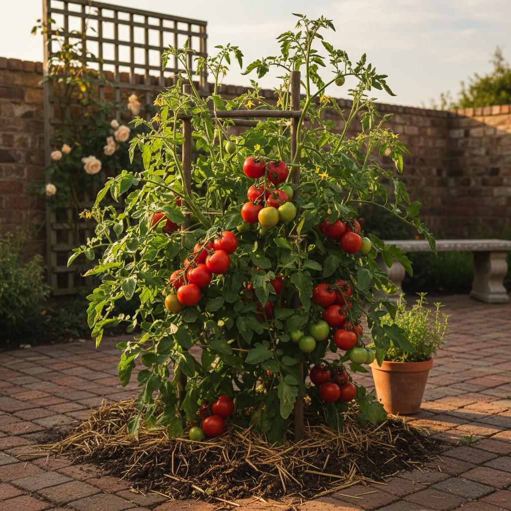 Frühe Mädchen-Tomate (Solanum lycopersicum 'Early Girl')