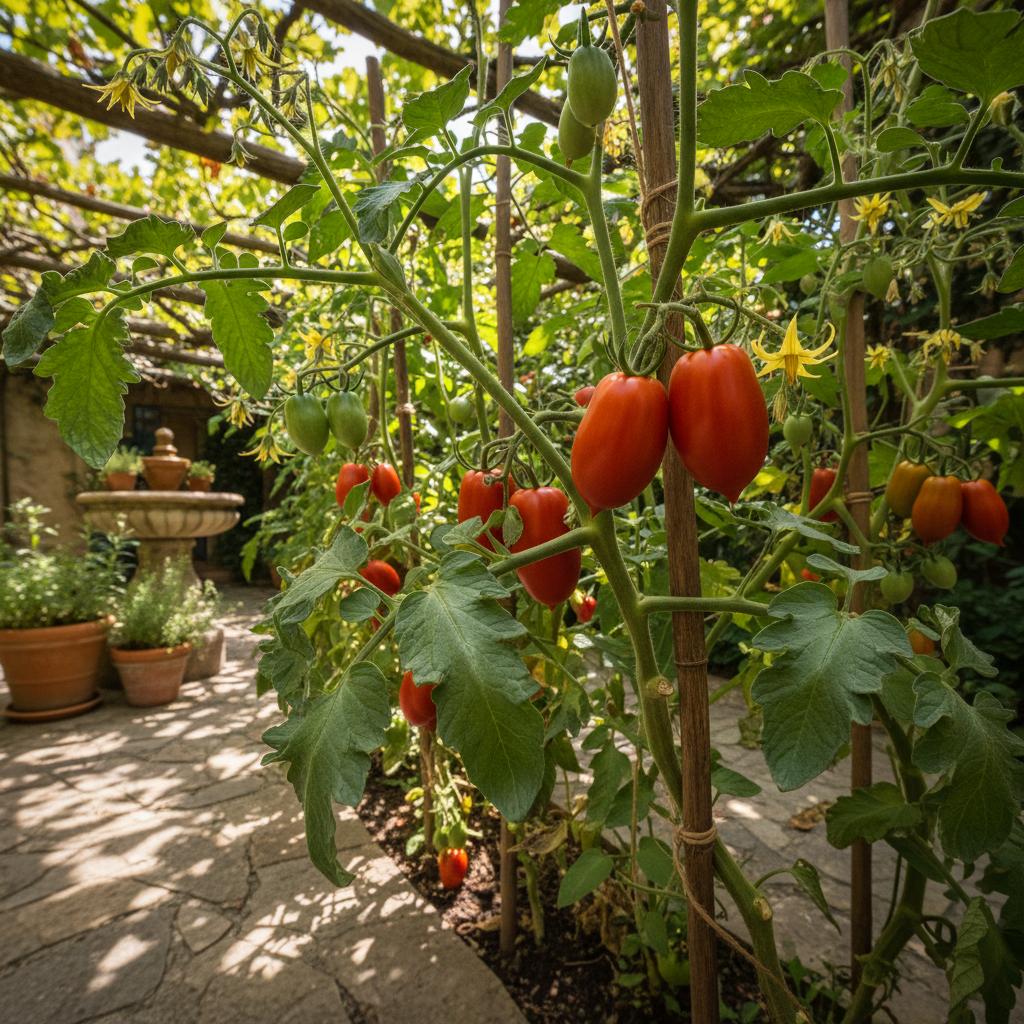San Marzano-Tomate (Solanum lycopersicum 'San Marzano')