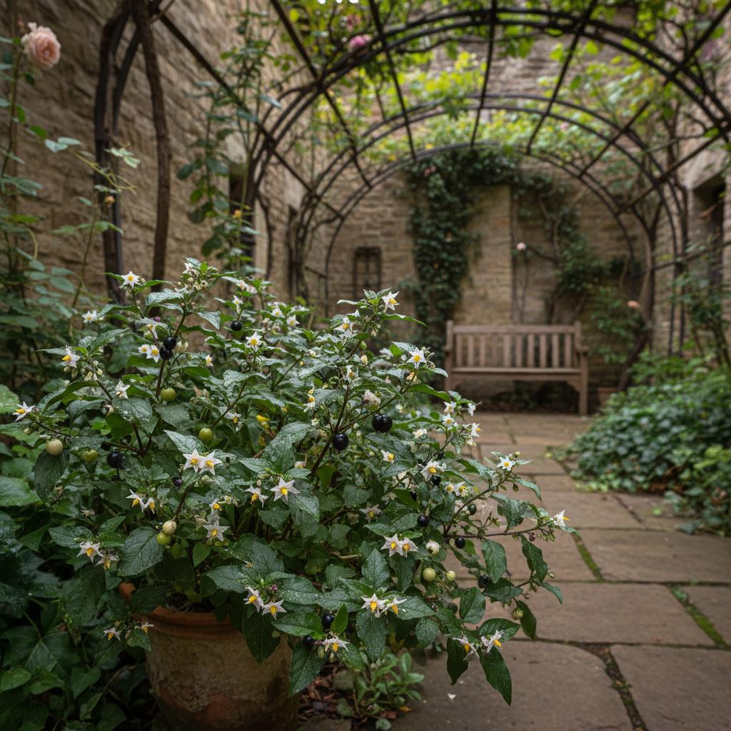 Schwarzer Nachtschatten (Solanum nigrum)