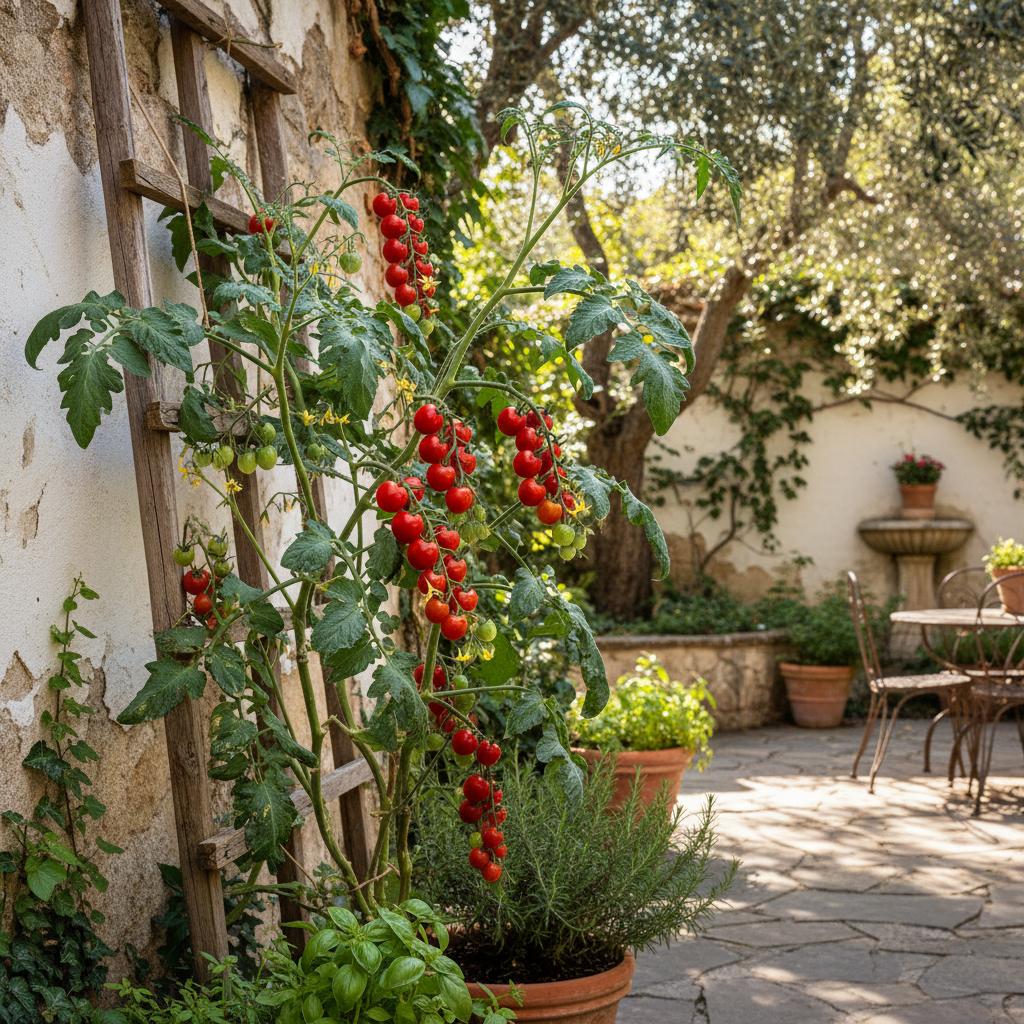 Kirschtomate (Solanum lycopersicum var. cerasiforme)