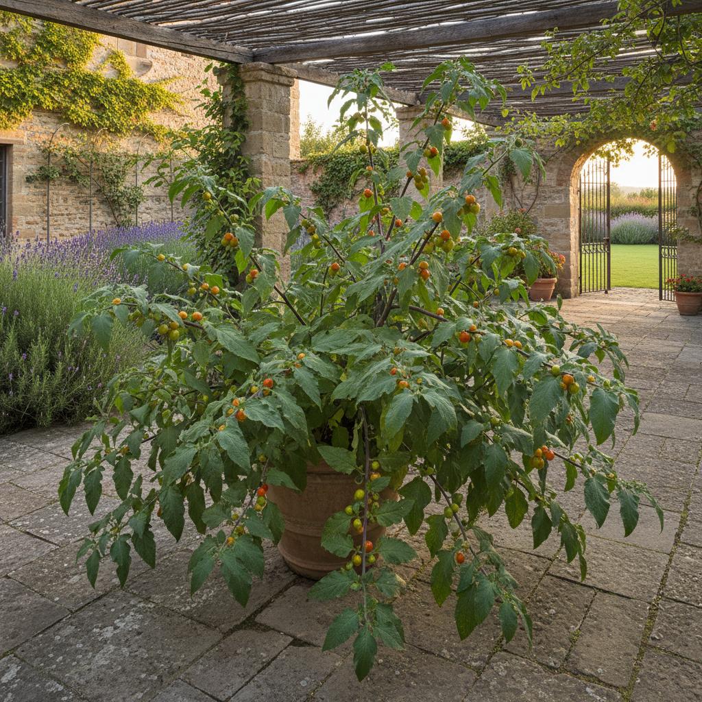 Wolliger Nachtschatten (Solanum villosum)