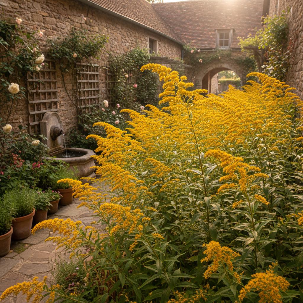 금잔화 (Solidago spp.)