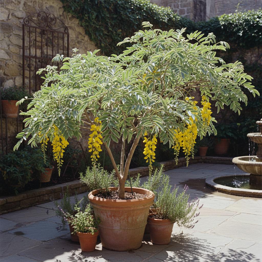 Filzige Sophora (Sophora tomentosa)