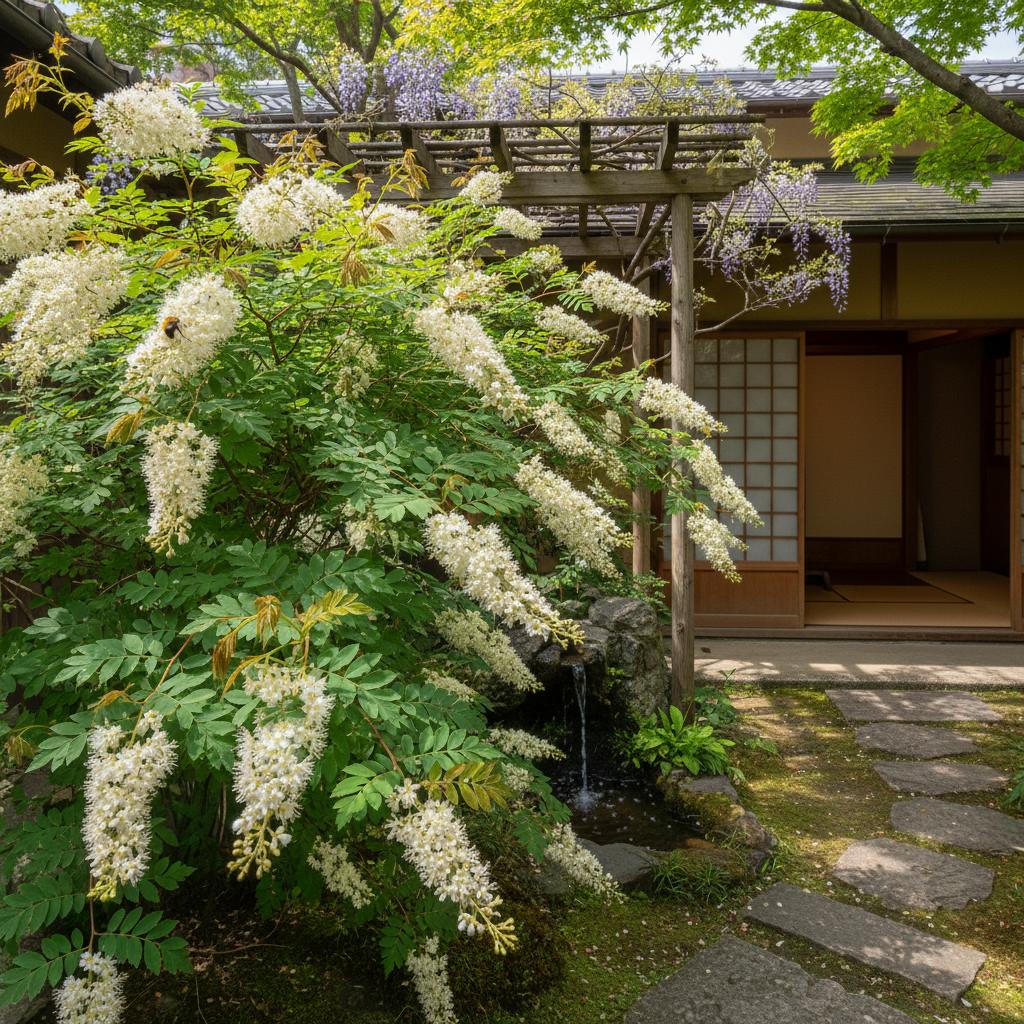 Echte Scheinquitte (Sorbaria sorbifolia)