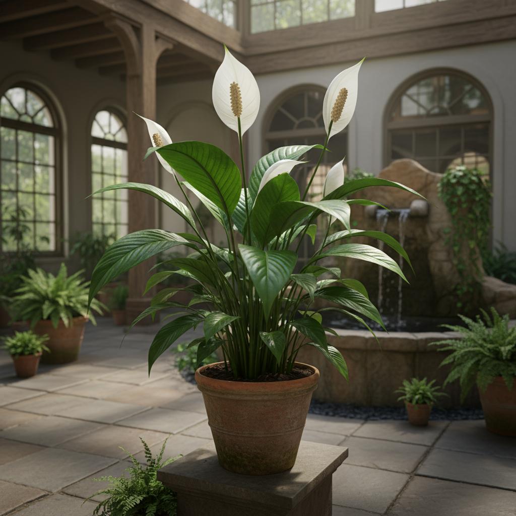 白鶴芋 (Spathiphyllum)