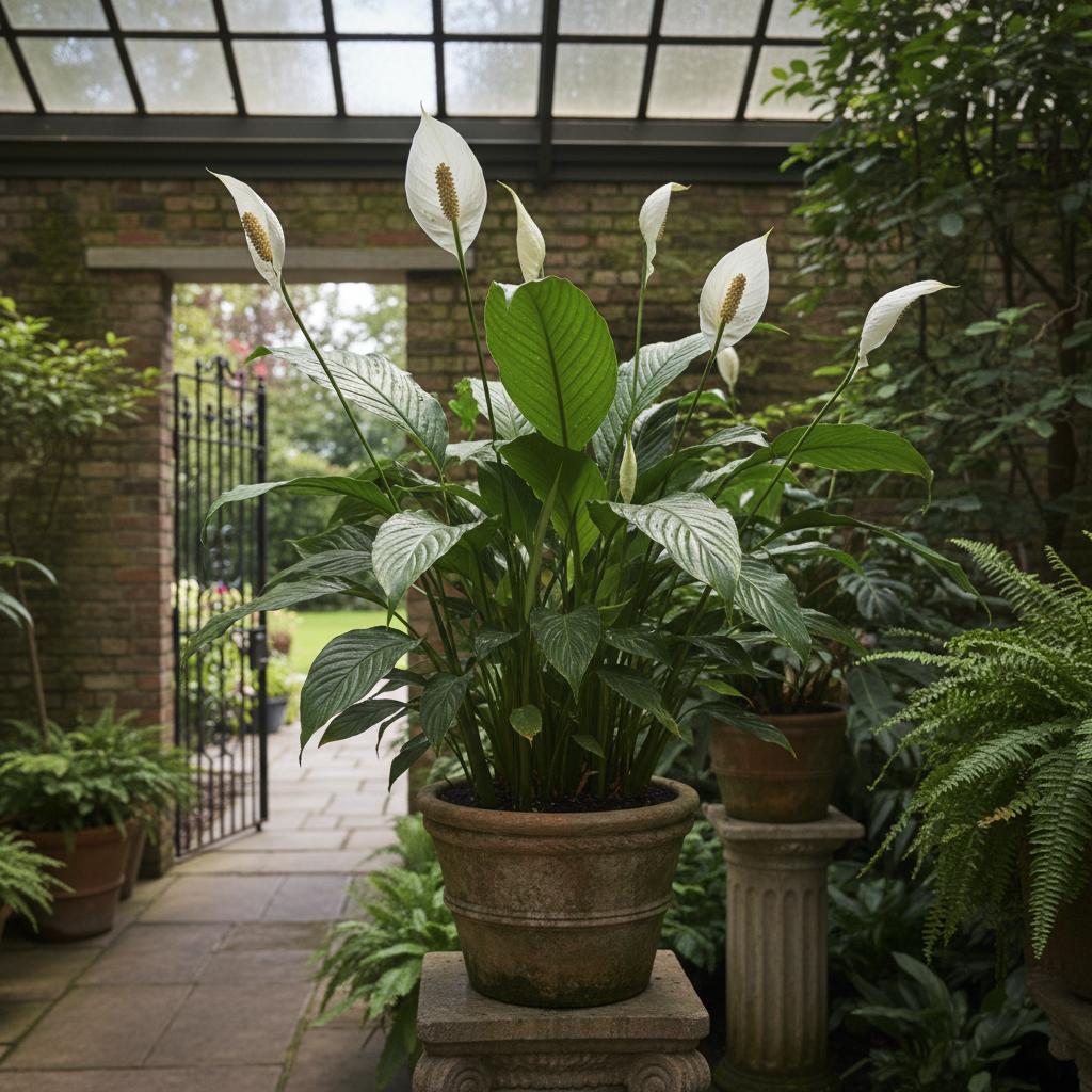 Kleinblättrige Einblattblume (Spathiphyllum ortgiesii)