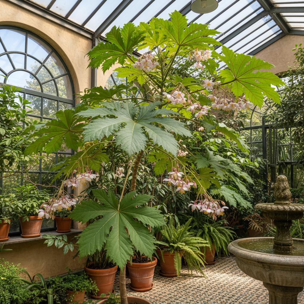 Afrikanische Seidenblume (Sparmannia africana)