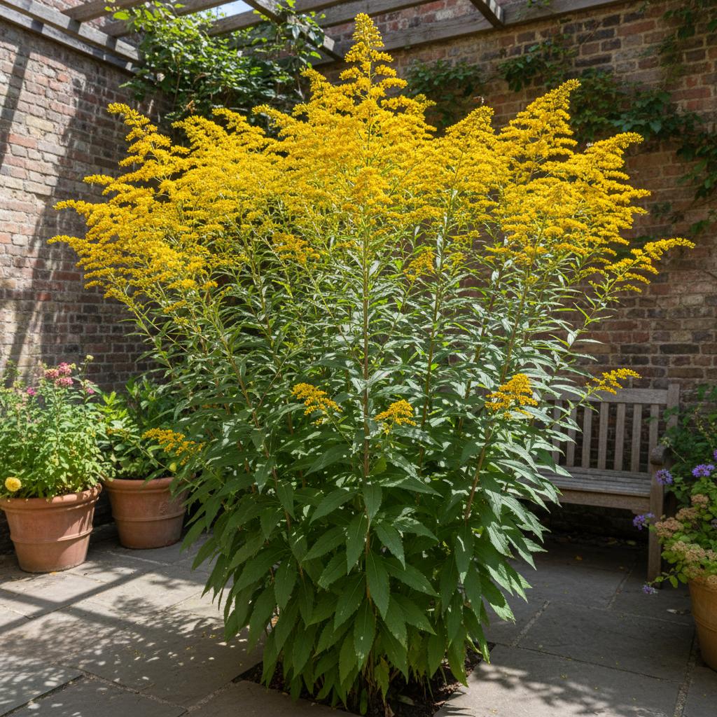 Raues Goldrutenkraut (Solidago rugosa)