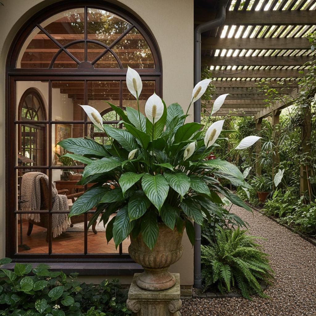 Einblatt (Spathiphyllum floribundum)