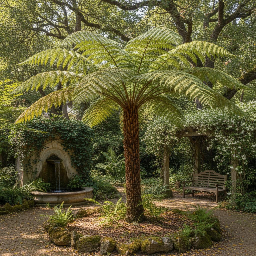 Fougère arborescente de Cooper (Sphaeropteris cooperi)