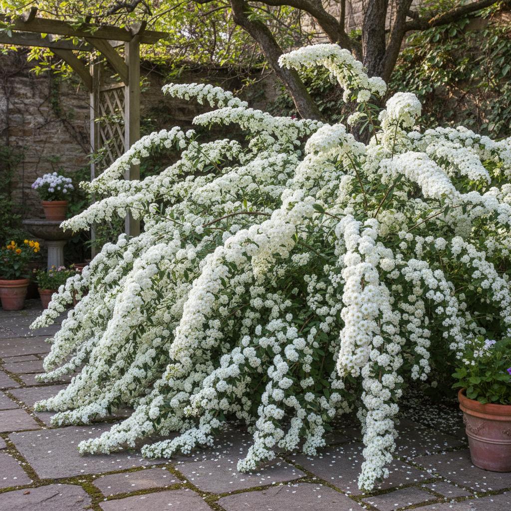 Kanton-Spiere (Weiße Traubenspiere) (Spiraea cantoniensis)