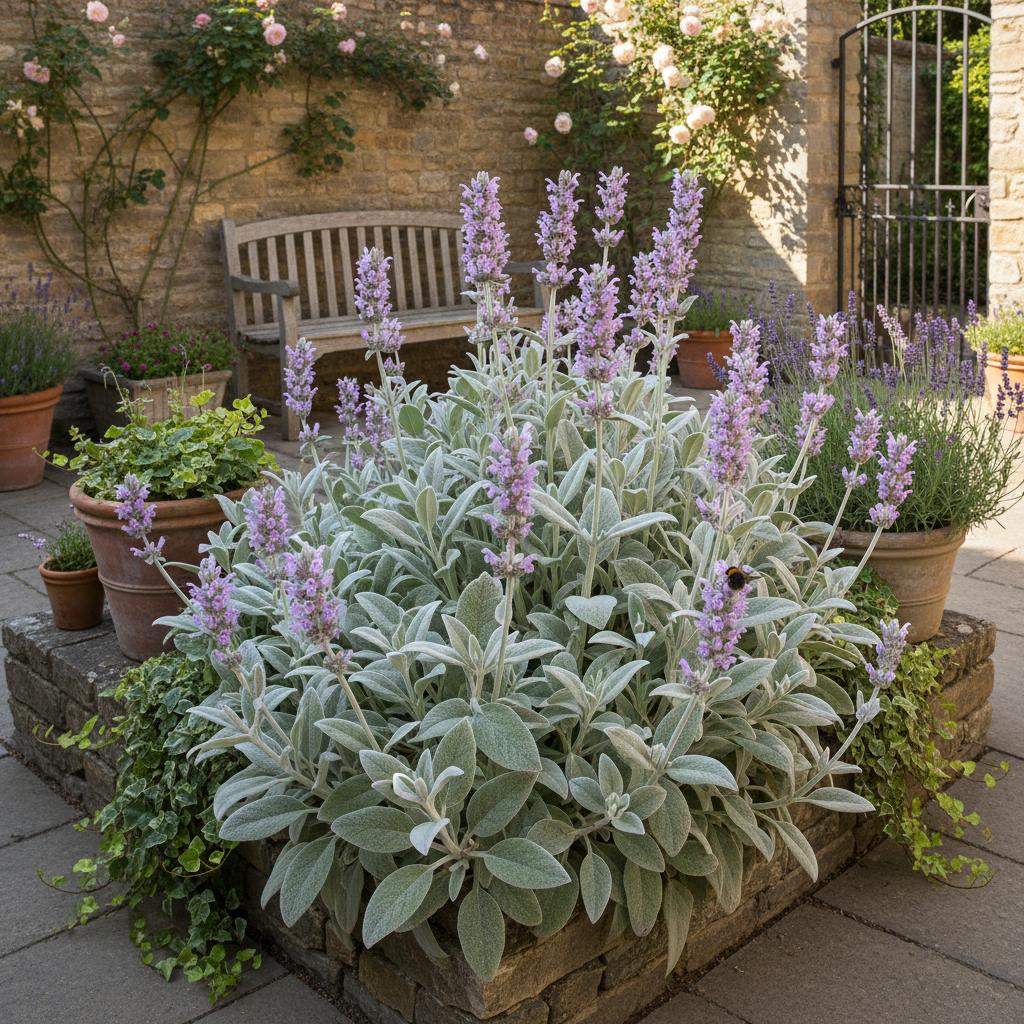 Echte Ziest (Stachys germanica)