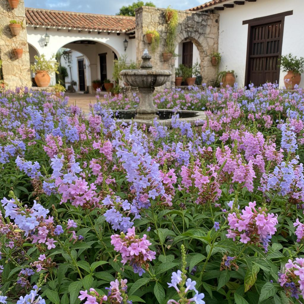 Wechselblütiger Fiederbär (Stachytarpheta mutabilis)