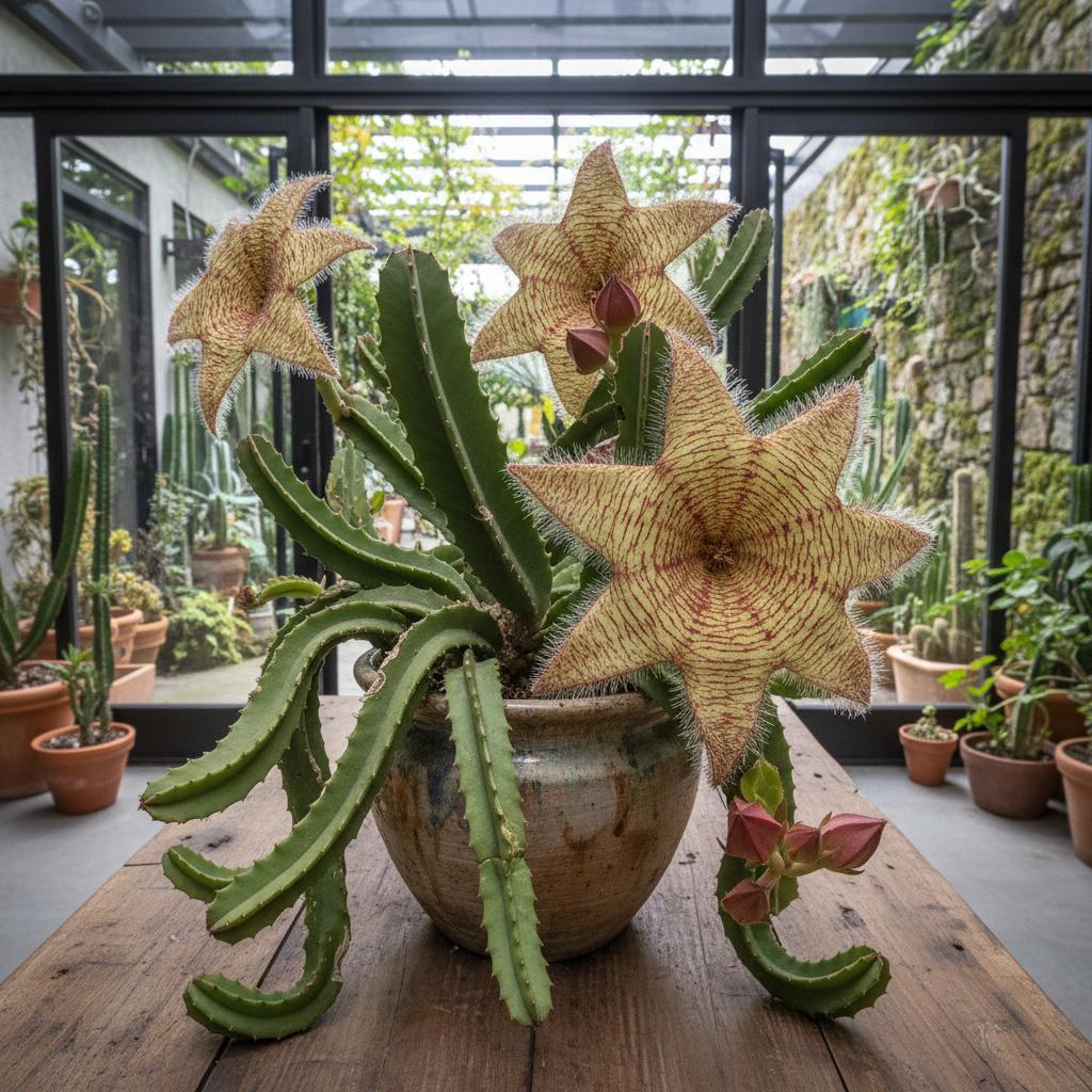 Riesenstapelia (Stapelia gigantea)