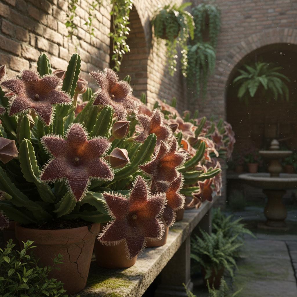 Große Karrionblume (Stapelia grandiflora)