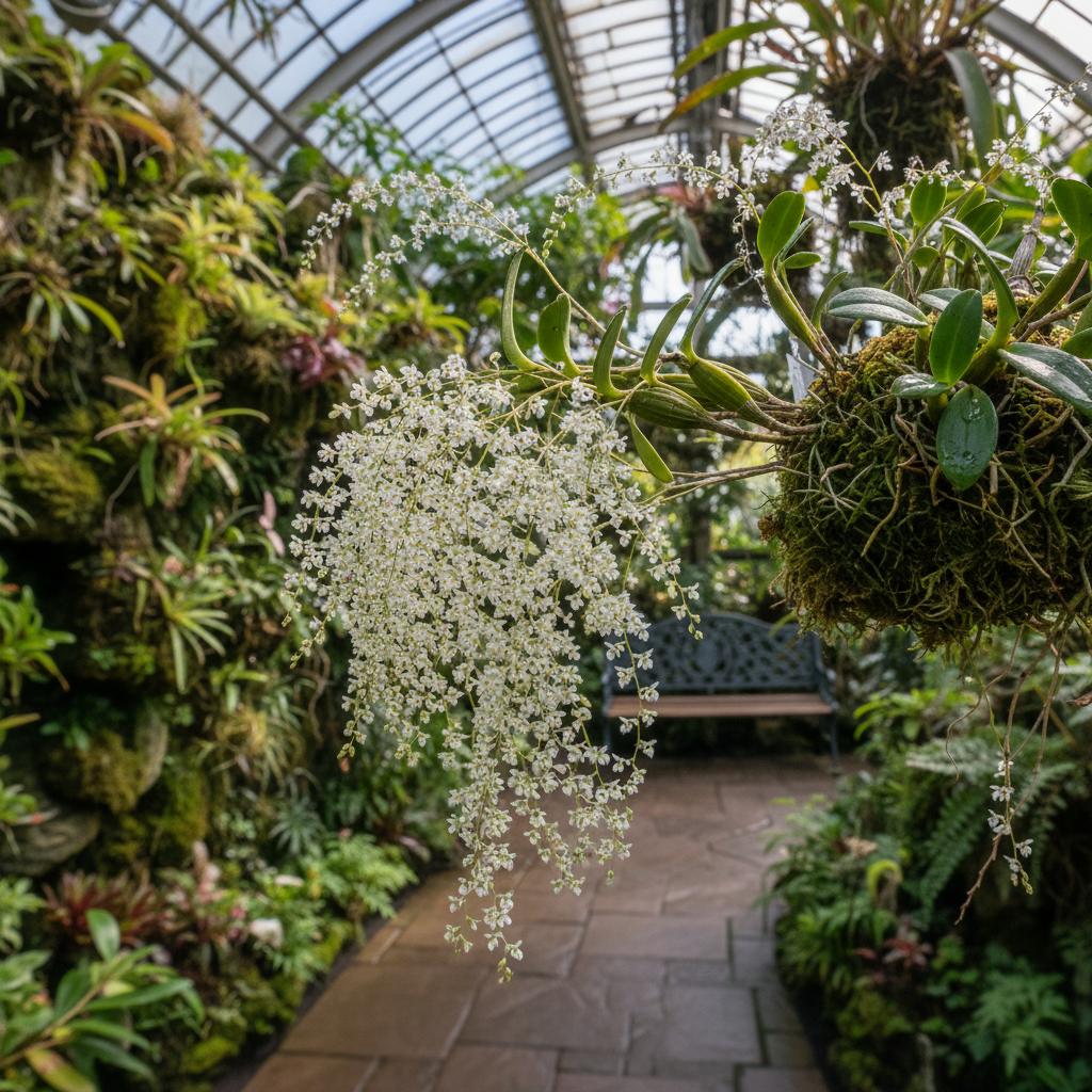 Silberne Stelis (Stelis argentata)