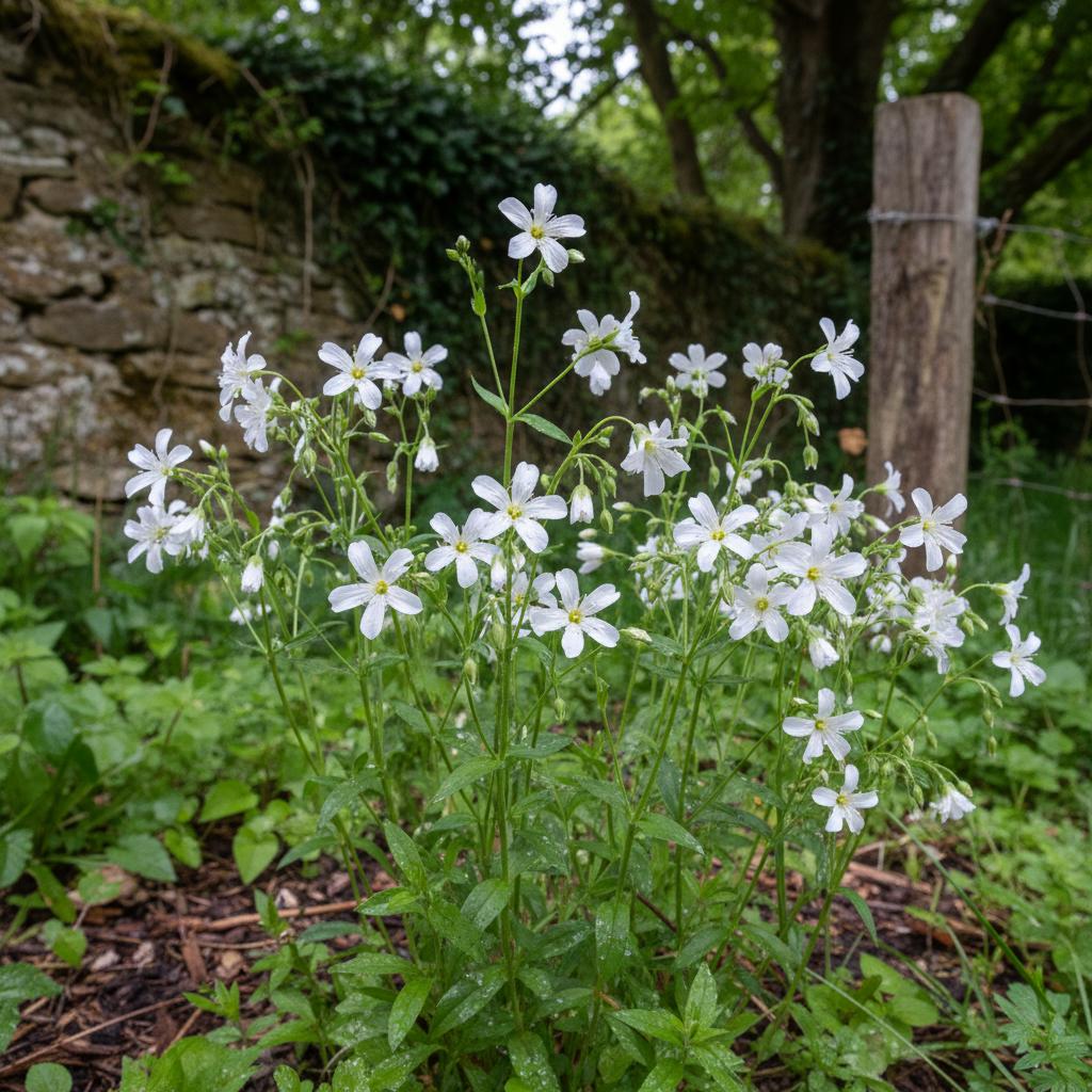 Große Sternmiere (Stellaria holostea)