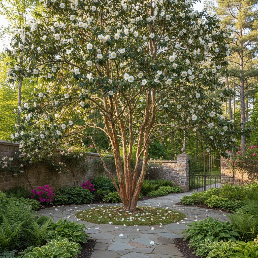 Berg-Scheinmispel (Stewartia ovata)