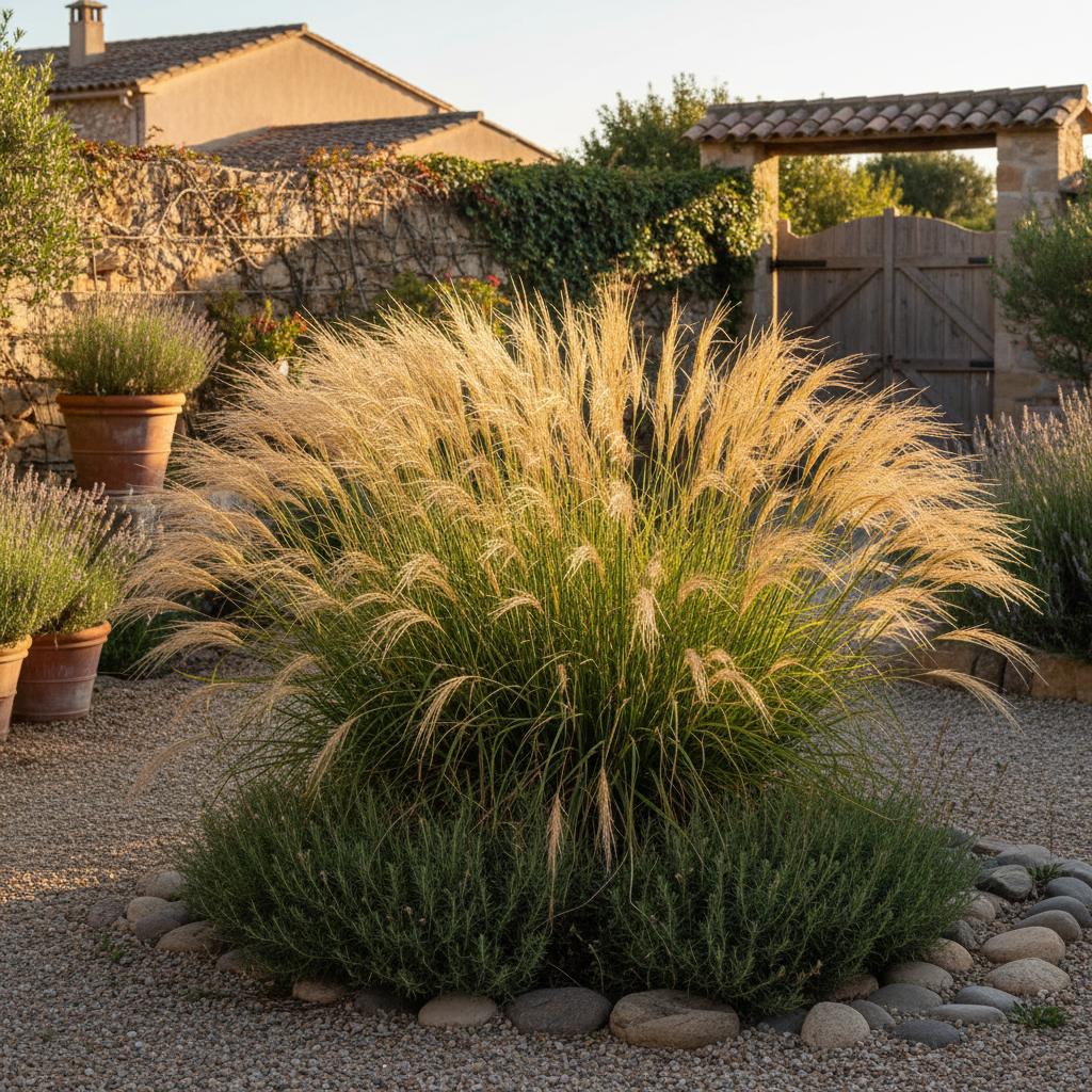 Südafrikanisches Borstengras (Stipella capensis)